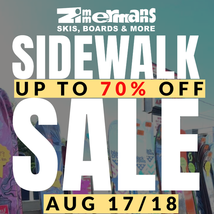 Zimmermann's Sidewalk Sale is Back