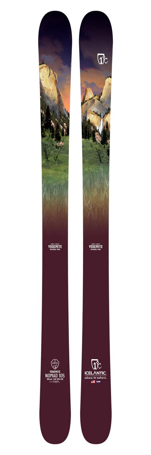 Icelantic Yosemite Nomad Skis 2025 (8805964644517)