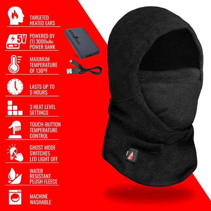 ActionHeat 5V Battery Heated Fleece Balaclava (8840184103077)