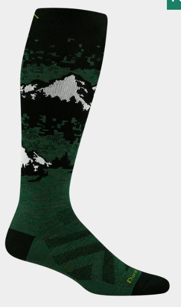 Darn Tough Men's Cold Smoke Over-the-Calf Lightweight Ski & Snowboard Sock (9178130710693)