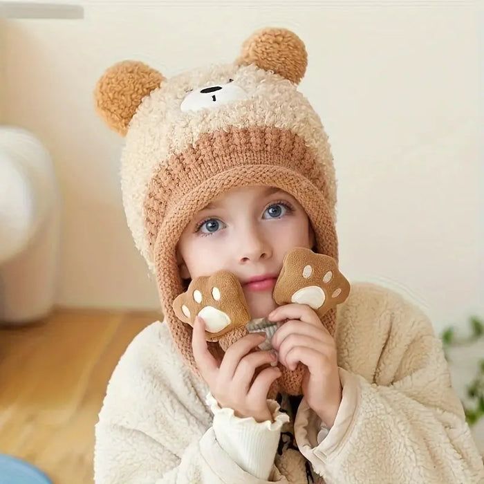 Cona Knitted Animal hat