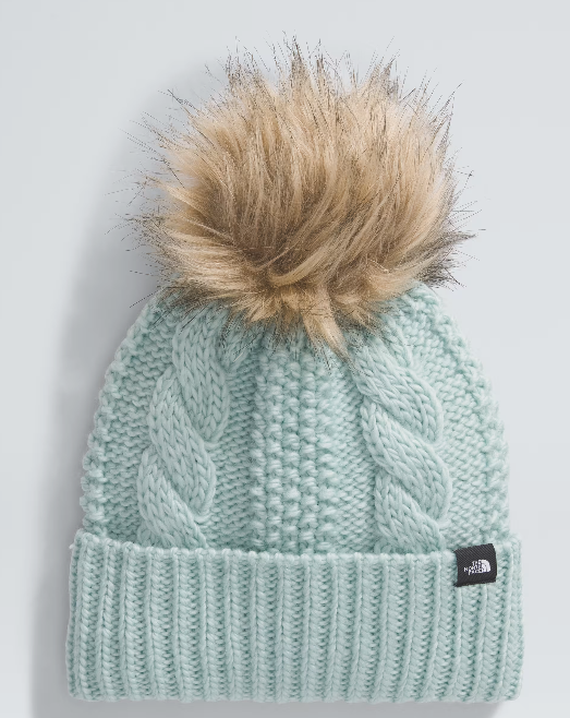THE NORTH FACE KIDS OH MEGA FUR POM BEANIE (7946167779493)