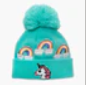 Turtle Fur Kids' Unicorn Pom Beanie (8196182212773)