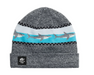TURTLEFUR KIDS SHARK ATTACK HAT- GREY (8836266164389)