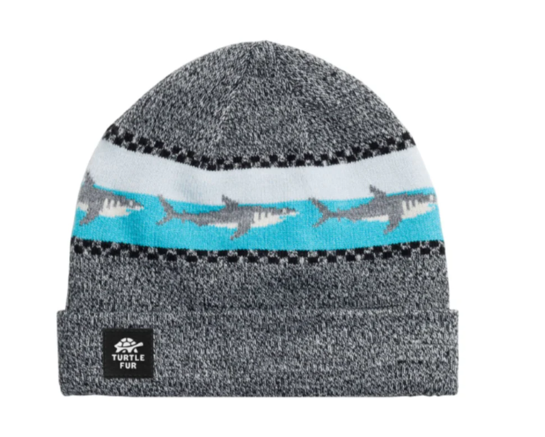 TURTLEFUR KIDS SHARK ATTACK HAT (9193530654885)