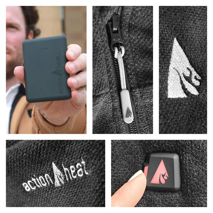 ActionHeat 5V Men's Performance Fleece Battery Heated Vest (8458961289381)