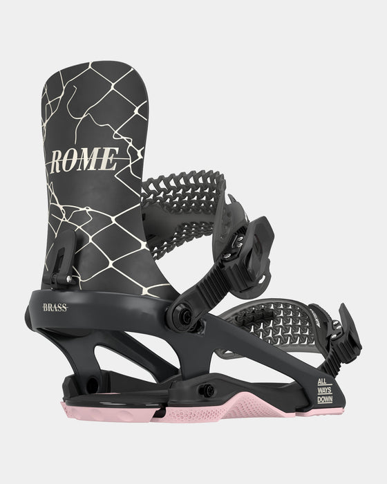 Rome Brass Women's Snowboard Bindings 2025 (8751353004197)