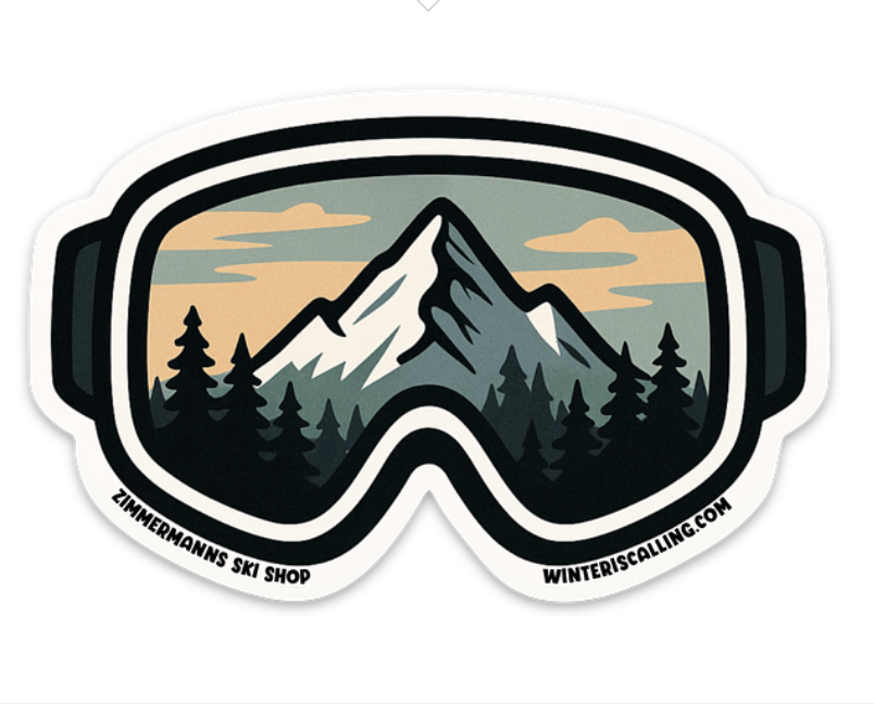 Goggle sticker