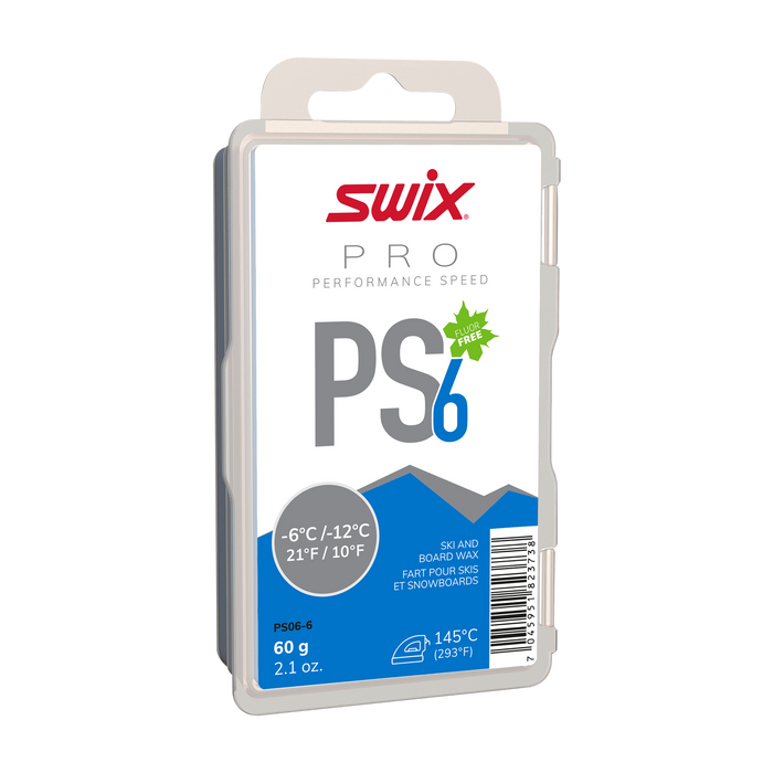 Swix PS6 Blue -6°C/-12°C, 60g (9230345142437)