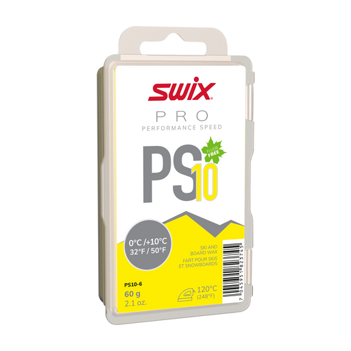 Swix PS10 Yellow 0°C/+10°C, 60g (9230347632805)