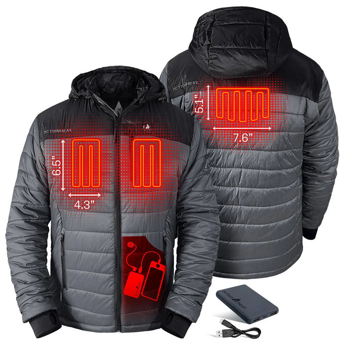 ActionHeat 5V Men's Pocono Insulated Heated Jacket (8840215625893)