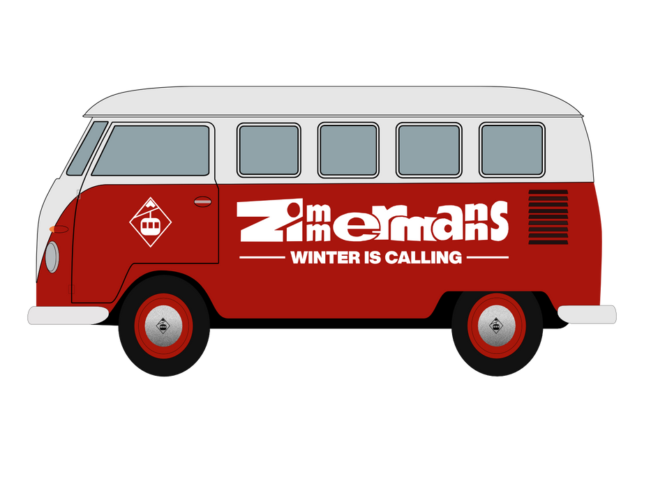 ZimmerVan Sticker