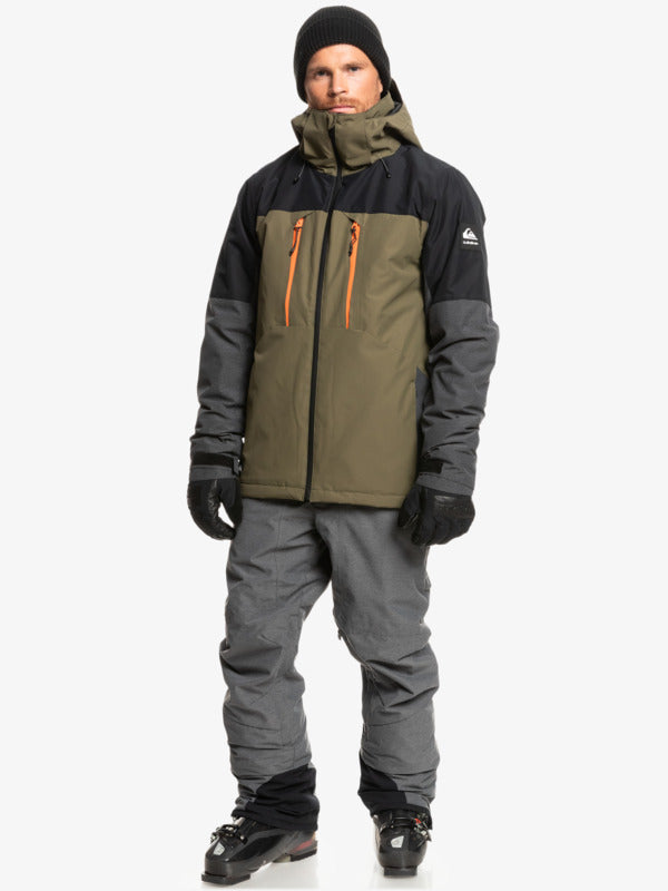 QUIKSILVER MEN'S MISSION PLUS INSULATED JACKET