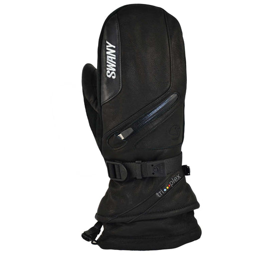 SWANY SX-2L X-CELL LDS MITTEN - BLACK LEATHER (6983085424805)