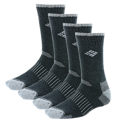 Columbia Moisture Control Socks - 4-Pack, Crew (For Men) (7951958048933)