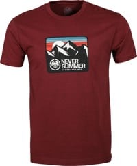 Never Summer SS Tee - Retro Mountains (5961105473701)