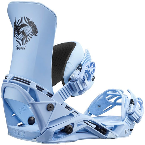 Salomon District Snowboard Bindings - Women's (Desiree/Blue) (6899452051621)